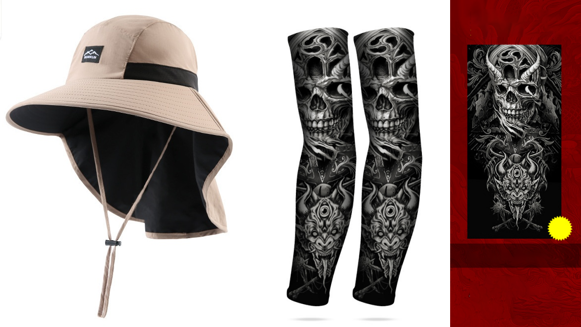 Sun-Protective & Breathable Tattoo Cooling Sleeve