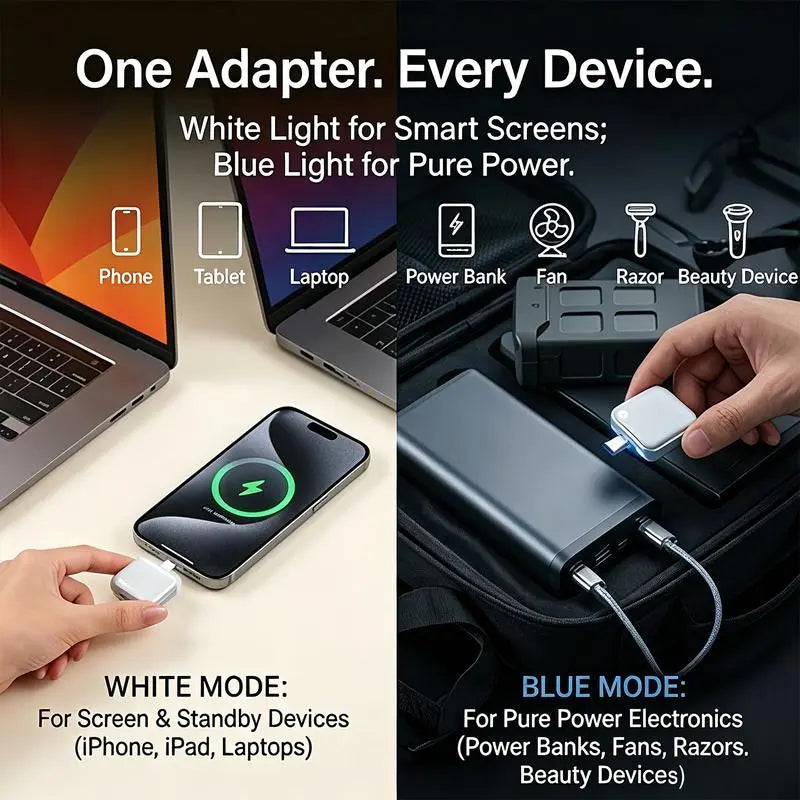 Stop Overcharging Instantly! Auto-Off 140W Smart Charging Adapter
