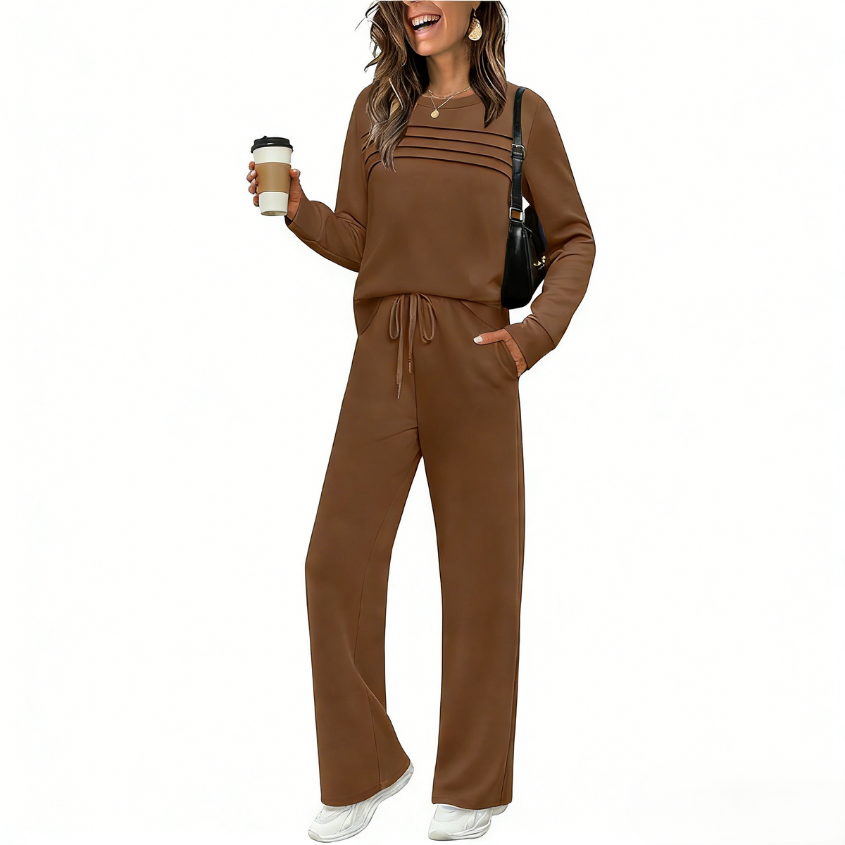 Look Put-Together Instantly! No-Fuss Cozy Lounge Set