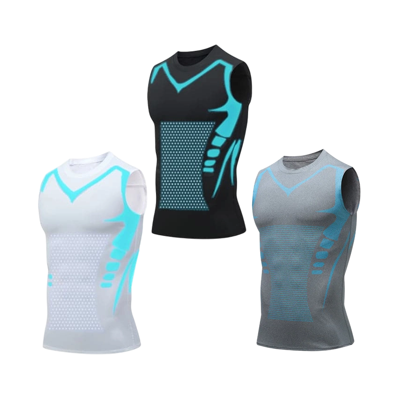 🔥60K+ SOLD! Ionic Shaping Vest – Cooling compression, smooths belly & love handles. Invisible under shirts. Feel confident again! 💪✨
