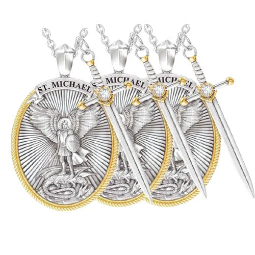 šSt. Michael Archangel Pendant (Necklace)