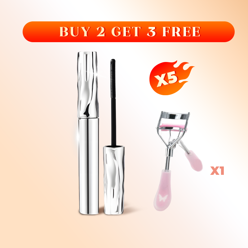๐ Buy 1 Get 1 FREE! โจ Waterproof Fiber Mascara โ Intense Length, Curl & Clump-Free Volume All Day ๐