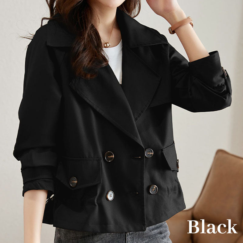 Women's Fashion Short Trench Coat