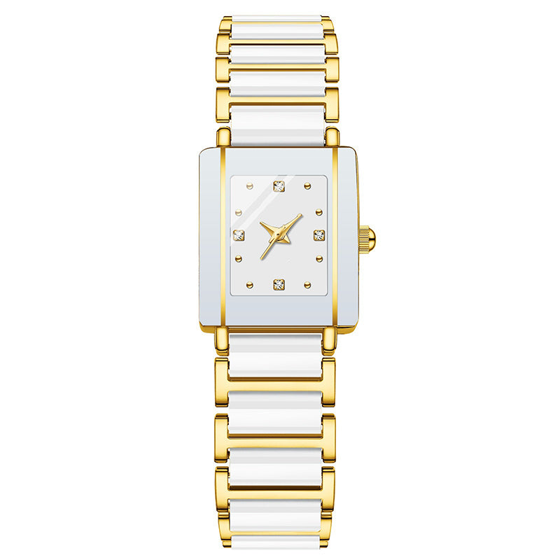 Add Modern Style Instantly! Fashion Square Quartz Watch