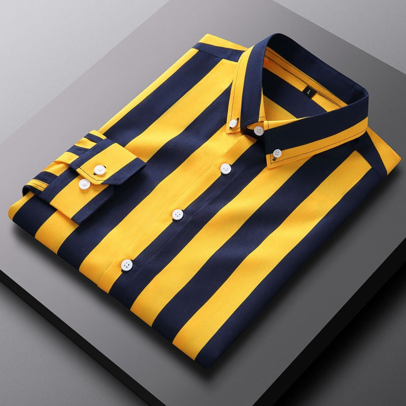 CLASSIC STRIPE DRESS SHIRT