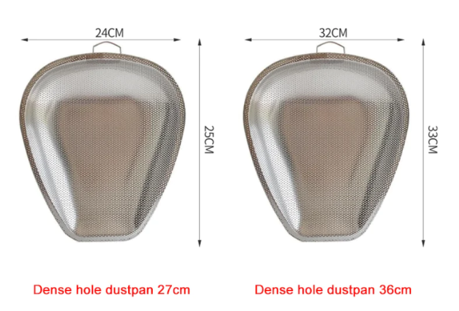 🔥Stainless Steel Dense Hole Drain Dustpan