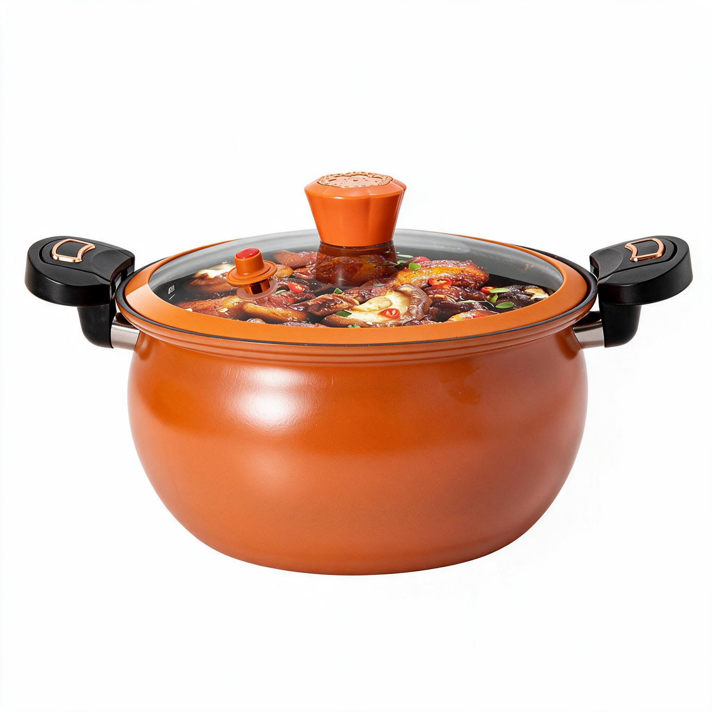 Chubby Multi-Functional Nonstick Micro-Pressure Cooker