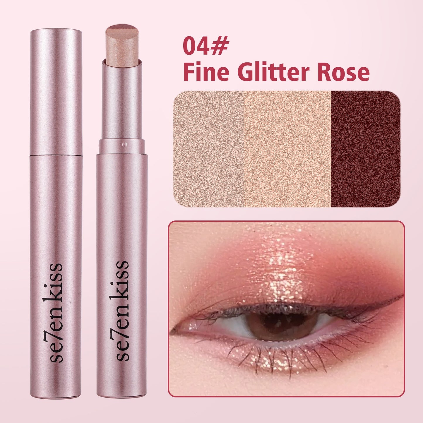 Blend Any Look Instantly! 3-in-1 No-Crease Eyeshadow Stick
