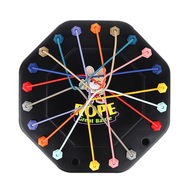 Untangle Ropes Instantly! Screen-Free Family Logic Board Game