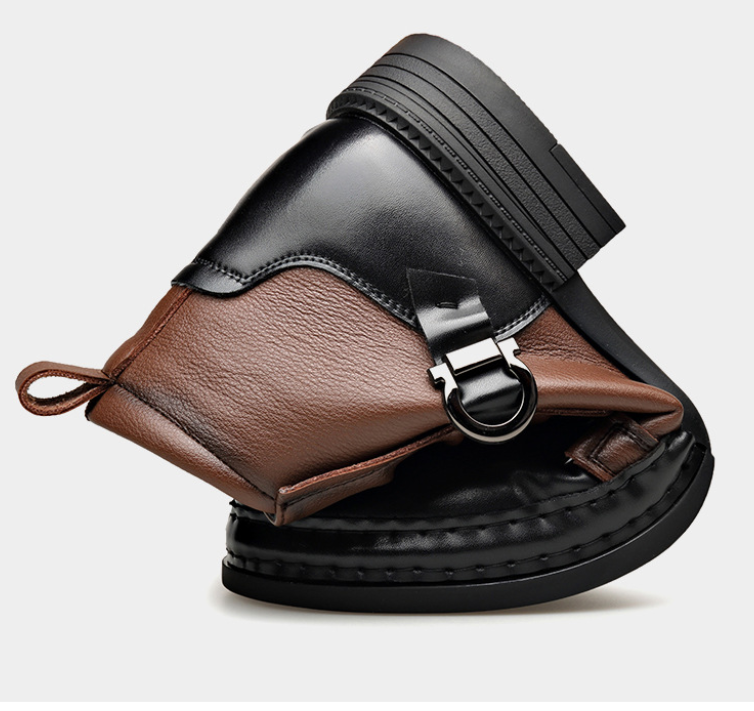 👢 50% OFF NOW! ⏰ Men‘s Genuine Leather Ankle Boots – Durable, Stylish & All-Day Comfort for Casual & Work 🔧