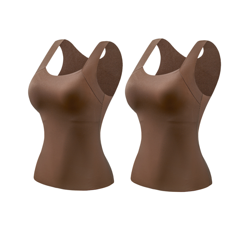 đ˘50% OFF!â°Womenâs U-Neck Thermal Tank with Built-In Bra â Warm, Supportive & Braless Comfort âď¸â¤ď¸