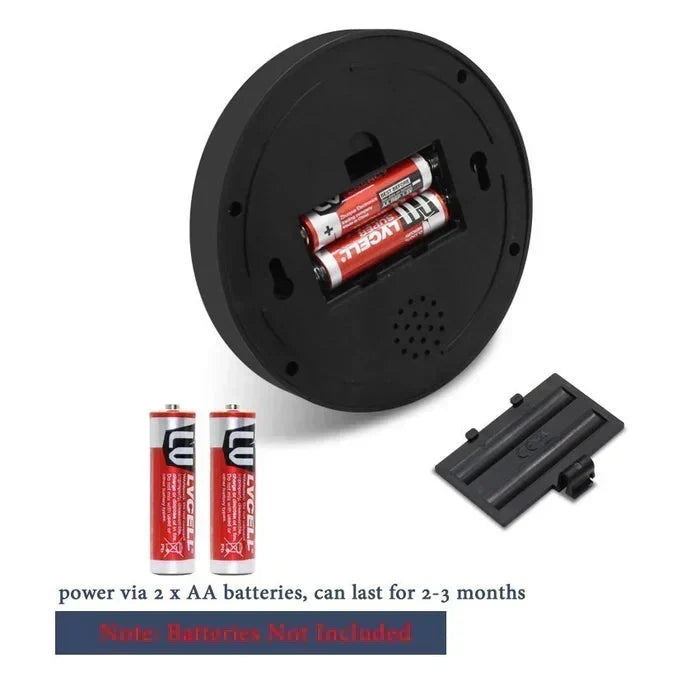 Deter Burglars Instantly! Realistic Blinking LED Fake Security Camera