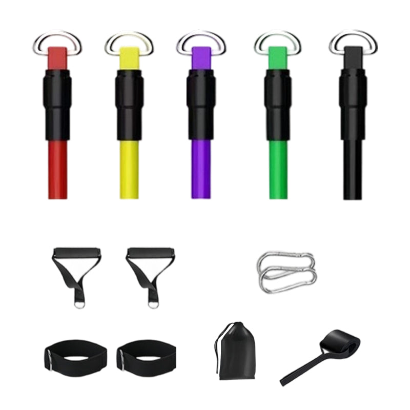 13PCS Power Resistance Band (Home Gym - Anywhere, Anytime)