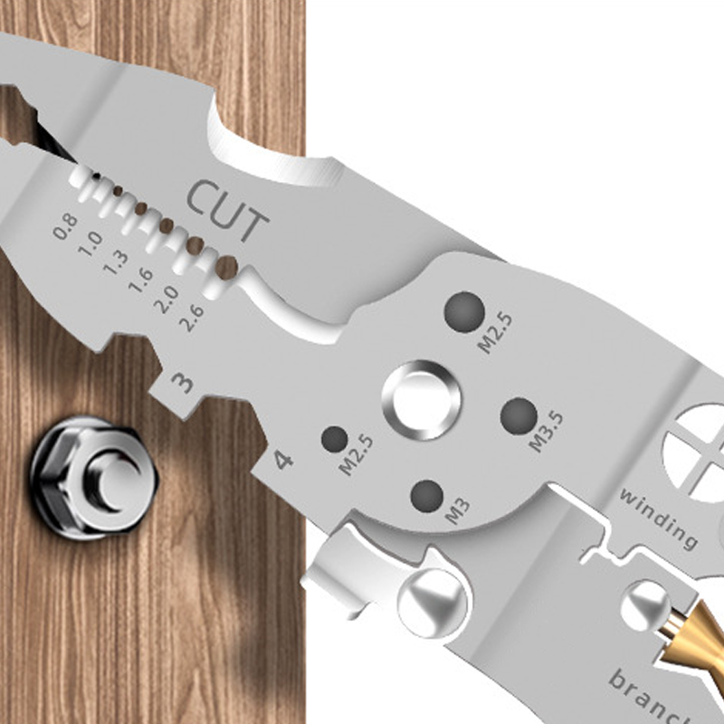 Strip Wires Instantly! Multi-Function Foldable Wire Stripper