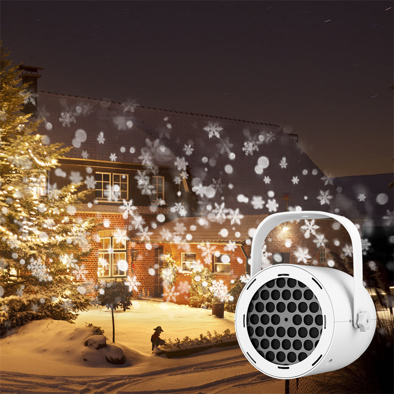 Project Holiday Cheer Instantly! 16-Pattern Christmas Projector Light