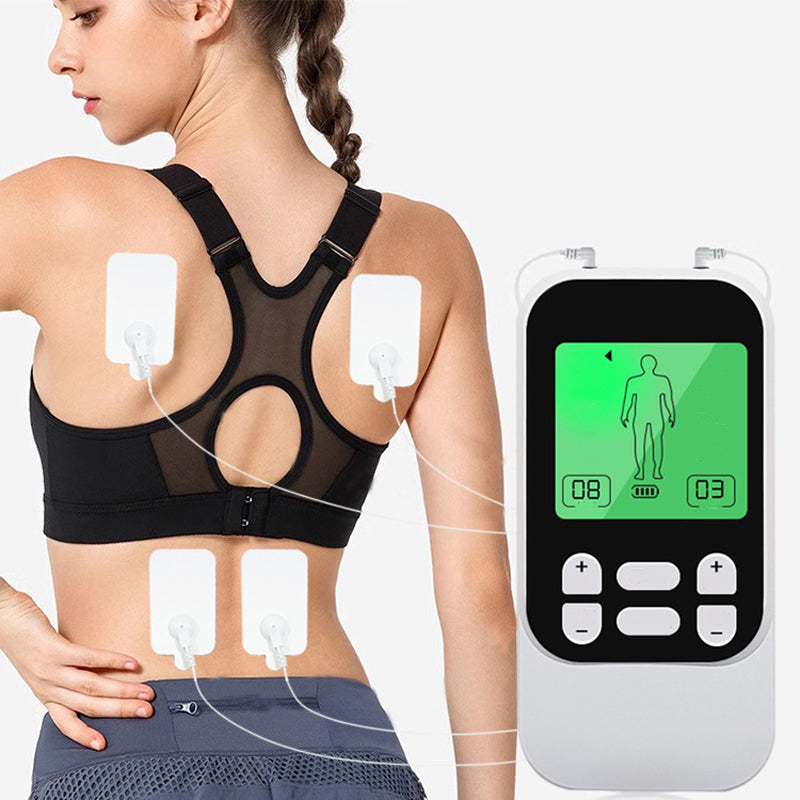 Dual-Channel TENS Massager – 10 Modes & Portable Relief