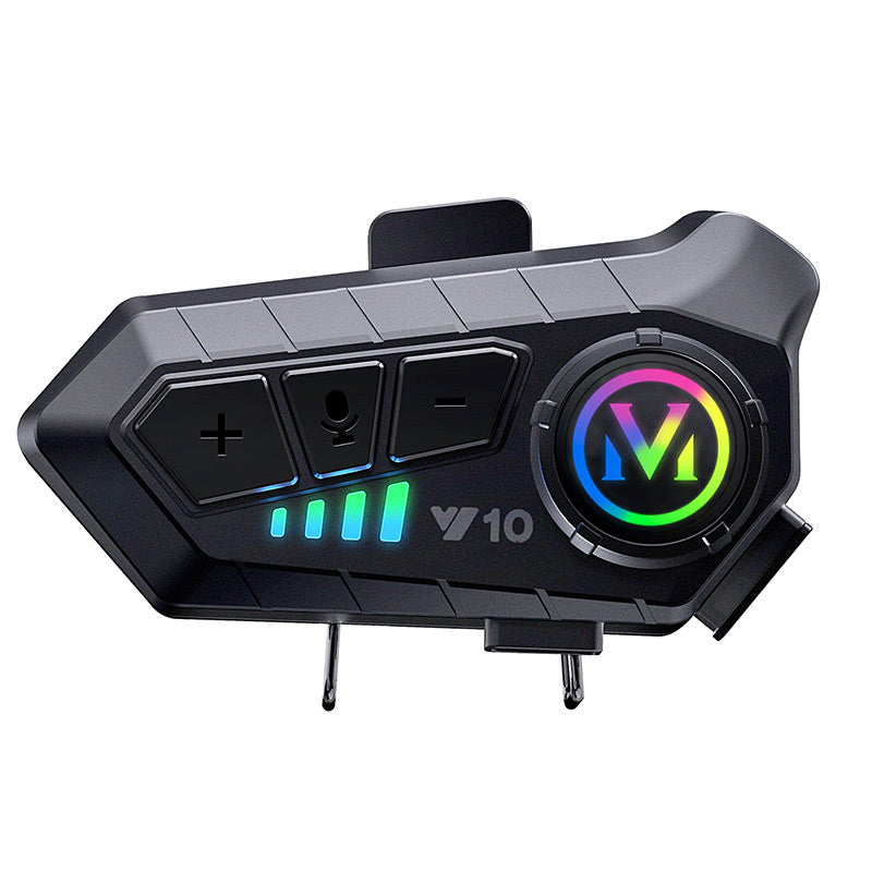 Ride Hands-Free Instantly! IPX6 Waterproof Helmet Bluetooth Speaker