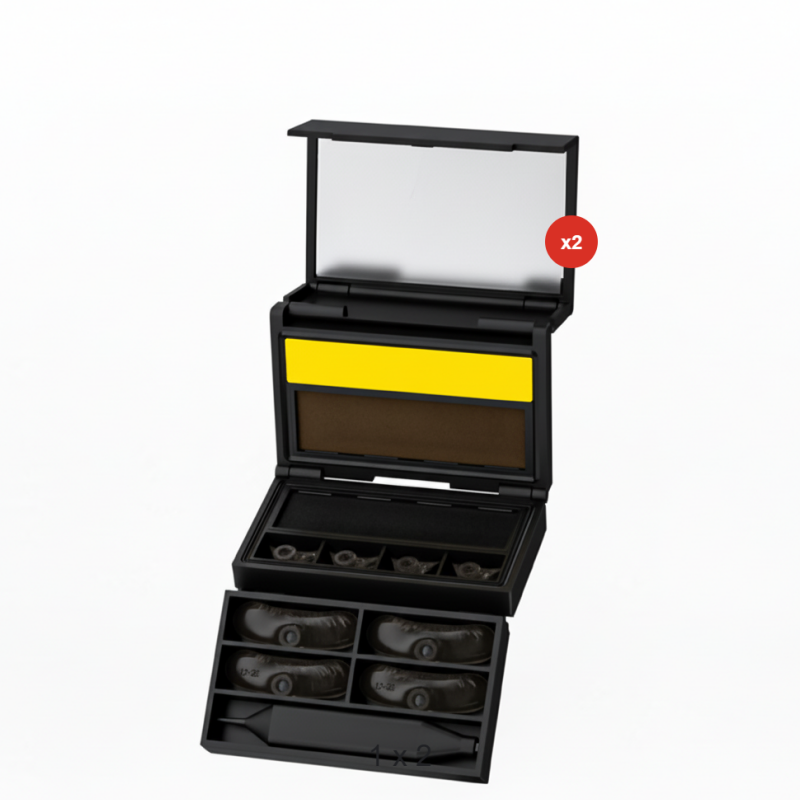 3-in-1 Eye Makeup Stamp Kit – Lash, Liner & Beauty Mark Tool