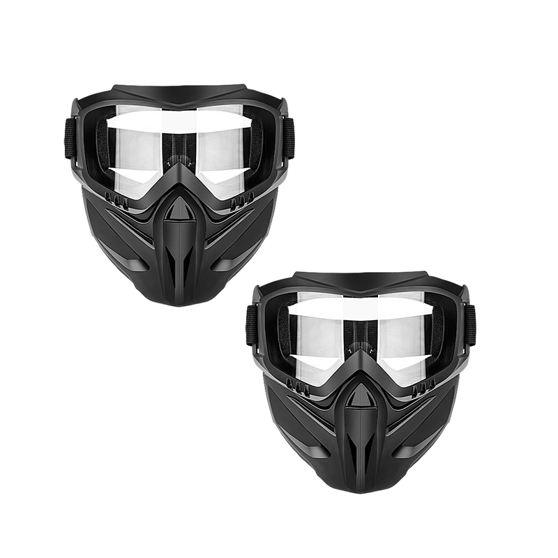Detachable Full-Face Goggle Mask – Anti-Fog, Windproof Protection