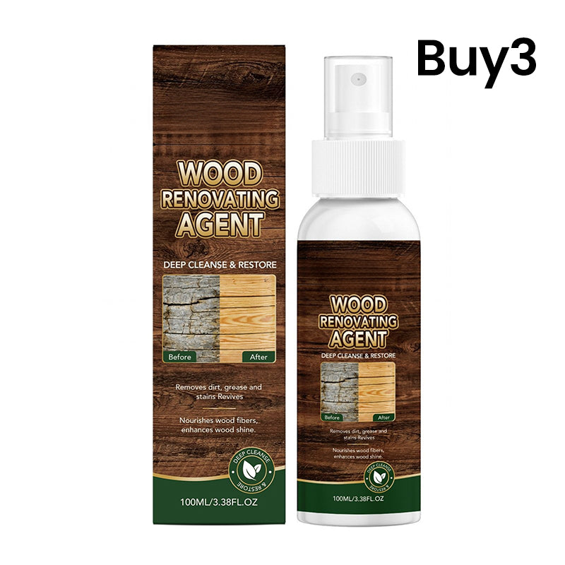 Restore Dull Wood Instantly! Deep-Cleaning Wood Renovating Agent