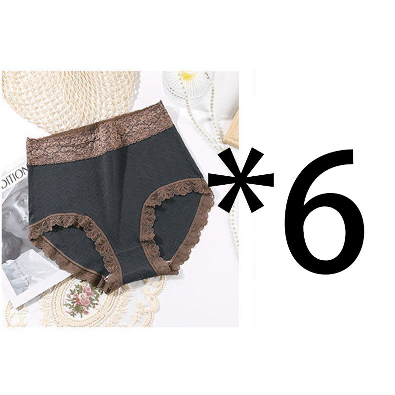 Tummy Control High-Waist Panties – Seamless Lace, Invisible & Breathable