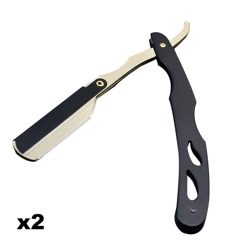 Foldable Straight Razor – 270° Pivot & Ergonomic Precision