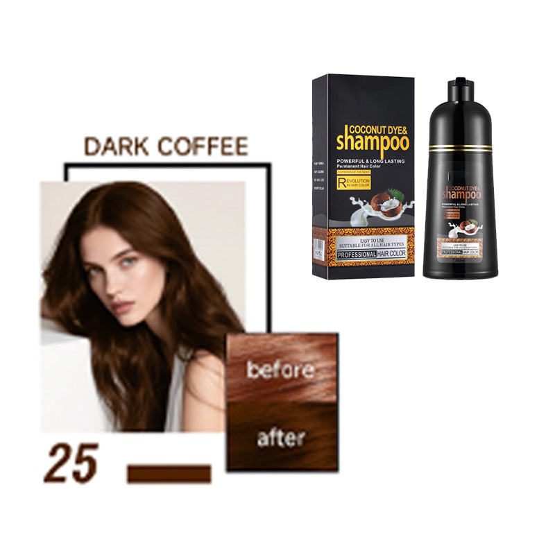 Coconut Color Shampoo – Wash-In, No Salon Needed