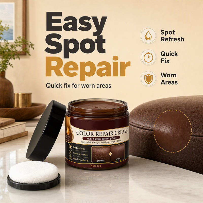 Leather Repair Cream – Scratch & Color Restoration Formula