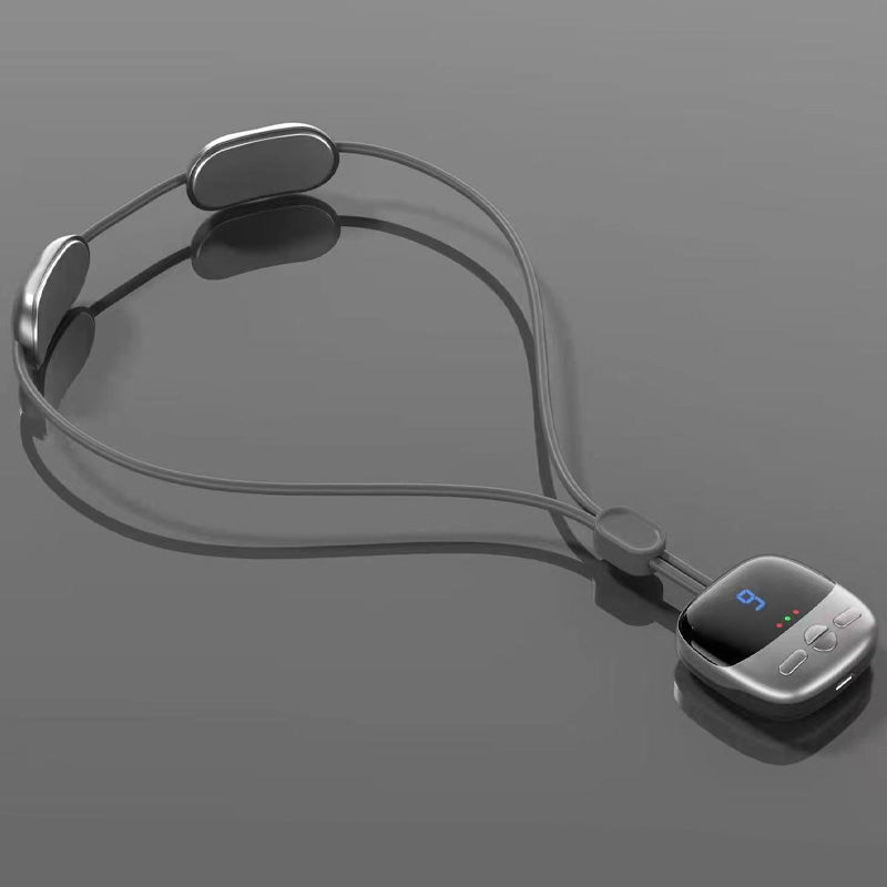 Melt Neck Tension Anywhere! Wearable 3-Level Heat Massager
