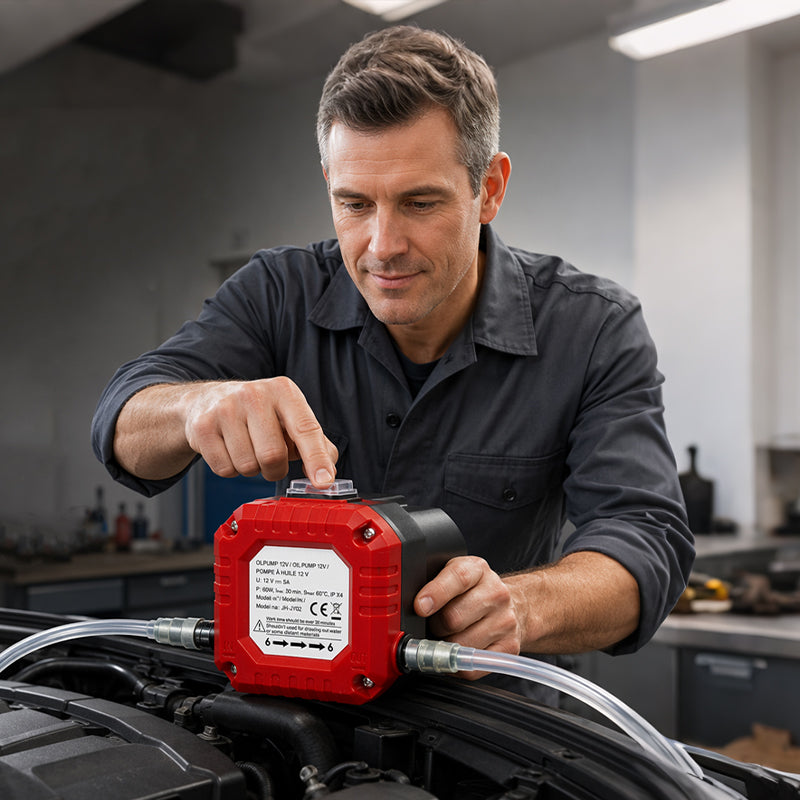 Extract Engine Oil Instantly! Portable Electric Oil Change Pump