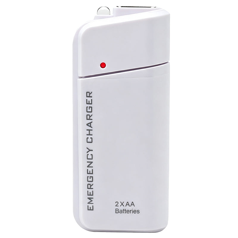 Emergency AA Phone Charger – USB Backup & Compact Design, No More Dead Battery