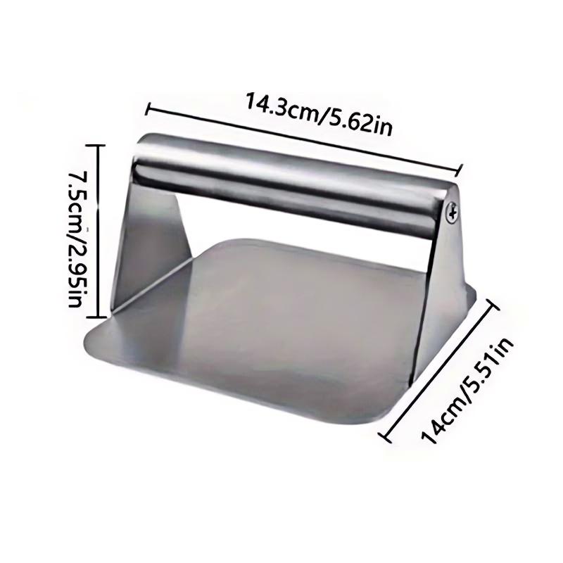 Shape Perfect Patties Instantly! Non-Stick No-Bend Burger Press
