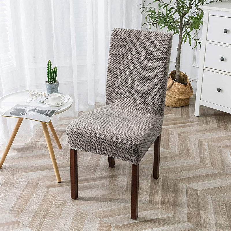 Refresh Worn Chairs Instantly! Soft Checkered Chair Cover