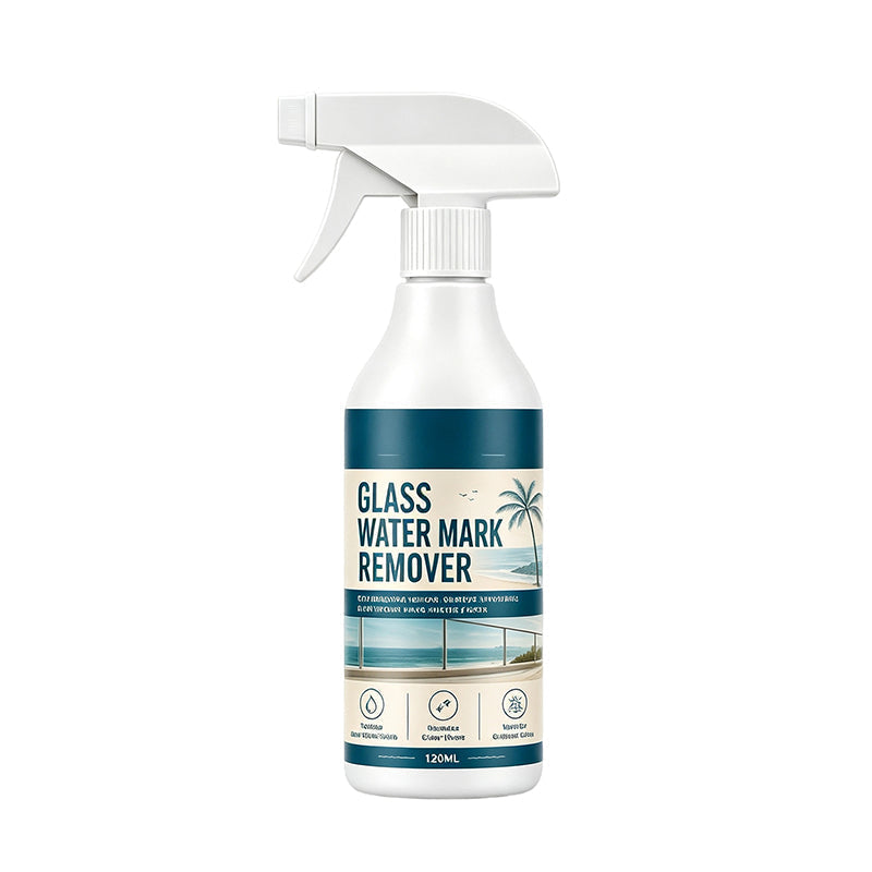 ⏰50% OFF – LAST CHANCE⏰ Glass Water Mark Remover Spray – Removes Water Spots & Mineral Deposits – Easy Spray – For Windows, Patios & Balconies! 🔥