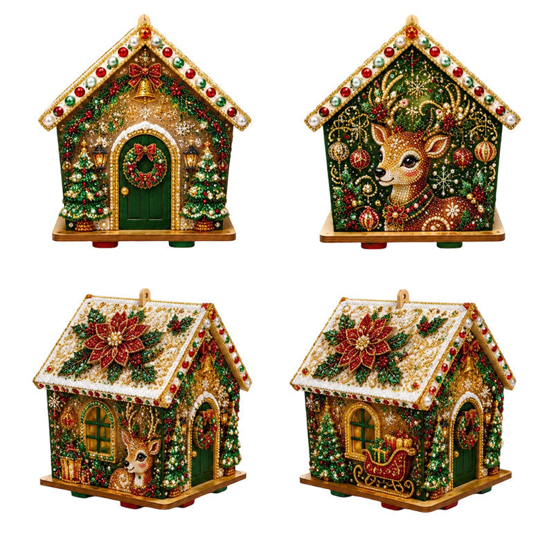 🎄 3D DIY Pearl Art Christmas Kit | Festive Craft