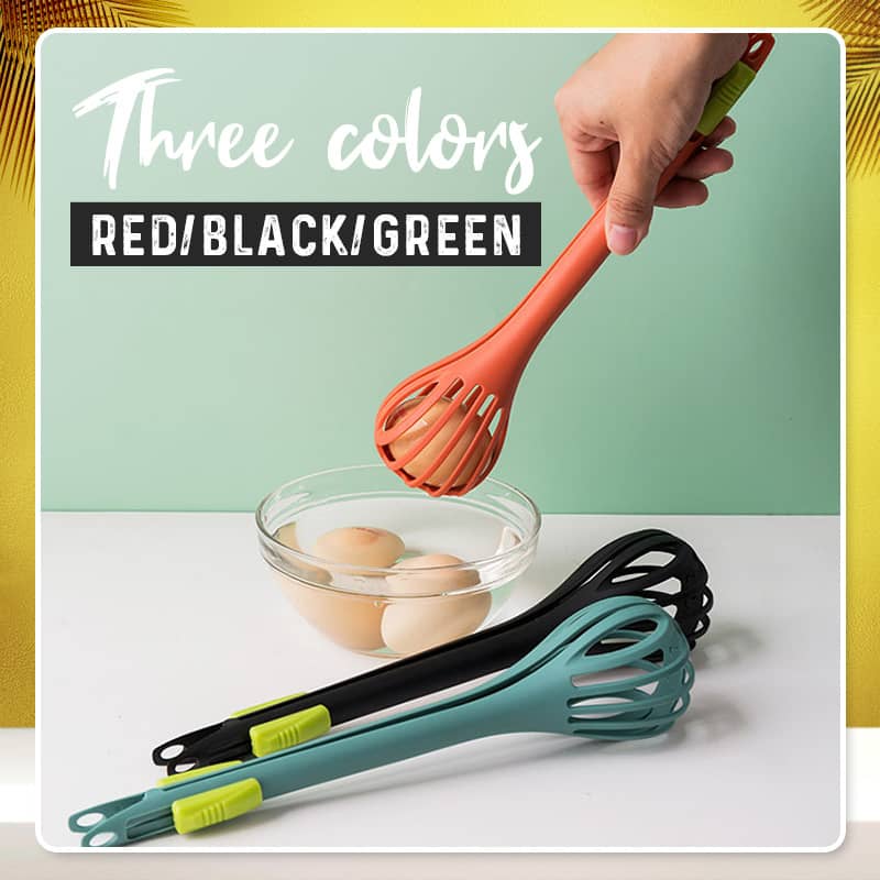 Mix & Grab Instantly! No-Switch Kitchen Tong