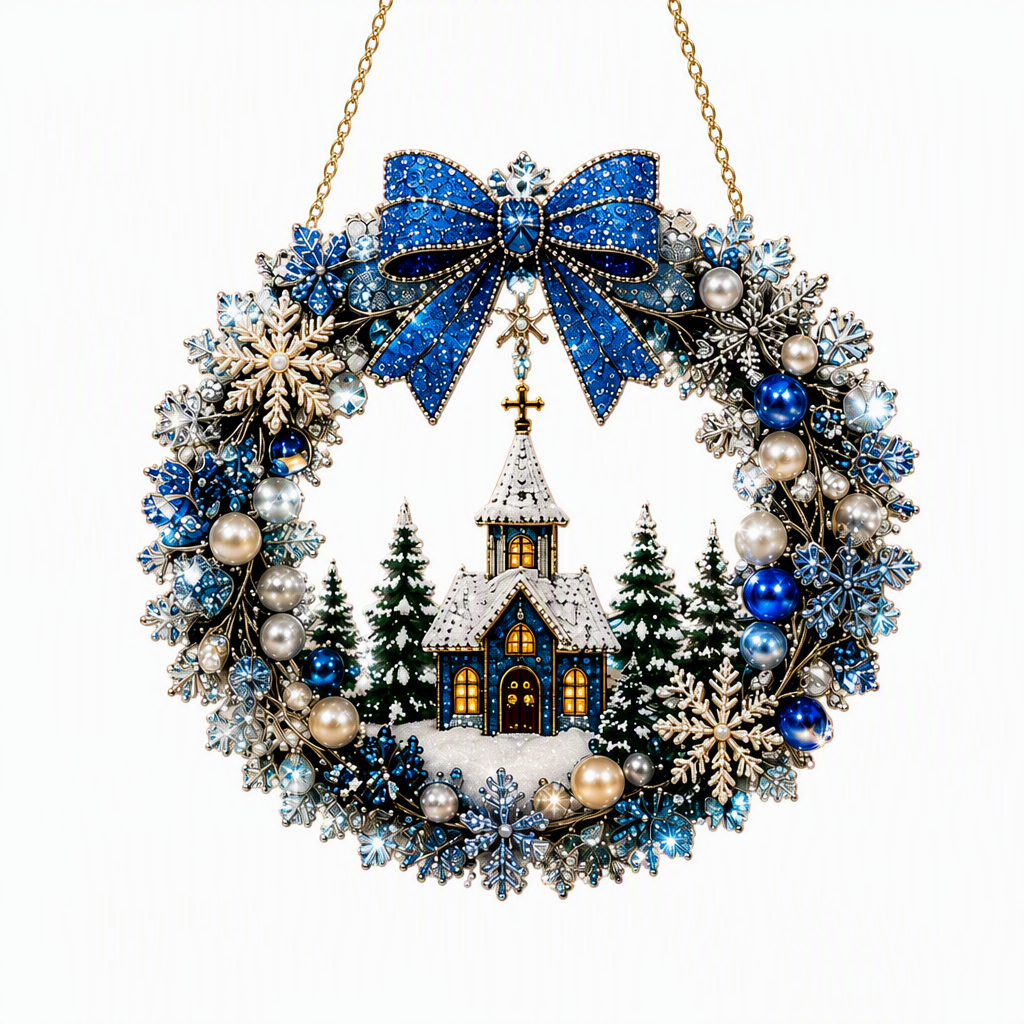 Sparkle Any Wall Instantly! No-Mess DIY Rhinestone Wreath