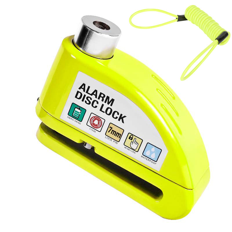 Lock Any Bike Instantly! No-Key 110dB Waterproof Disc Lock