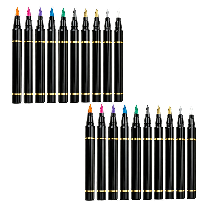 Glow Under Blacklight Instantly! No-Smudge UV Tattoo Pens
