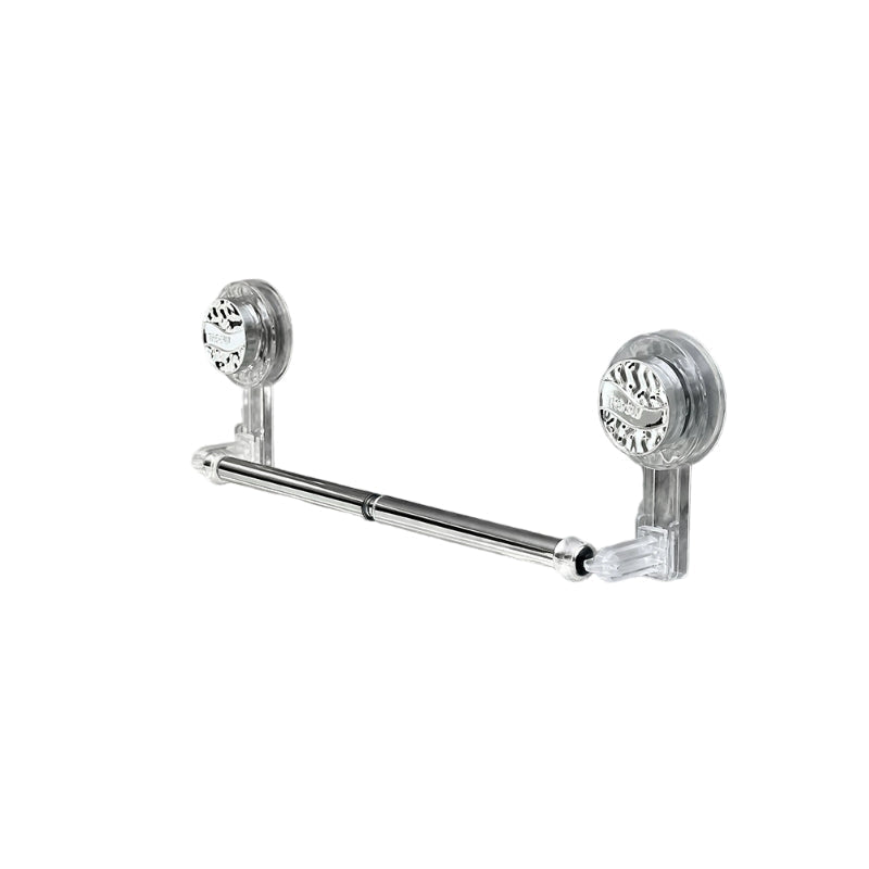 Hang Towels Instantly! No-Drill Adjustable Suction Cup Towel Bar