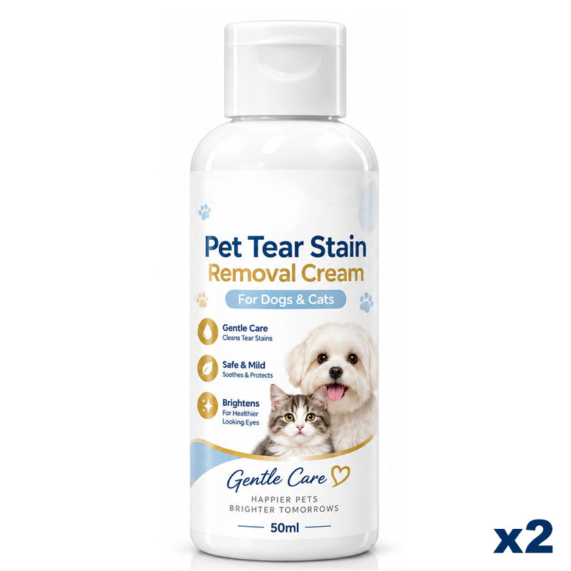 Remove Tear Stains Instantly! Gentle Pet Eye Cleansing Cream