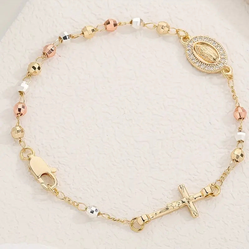 Add Elegant Style Instantly! Adjustable Beaded Bracelet