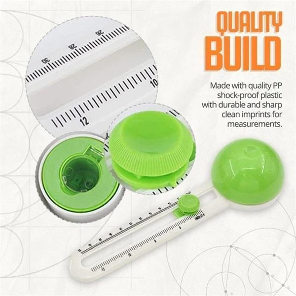 Cut Perfect Circles Instantly! Adjustable Rotary Circle Cutter