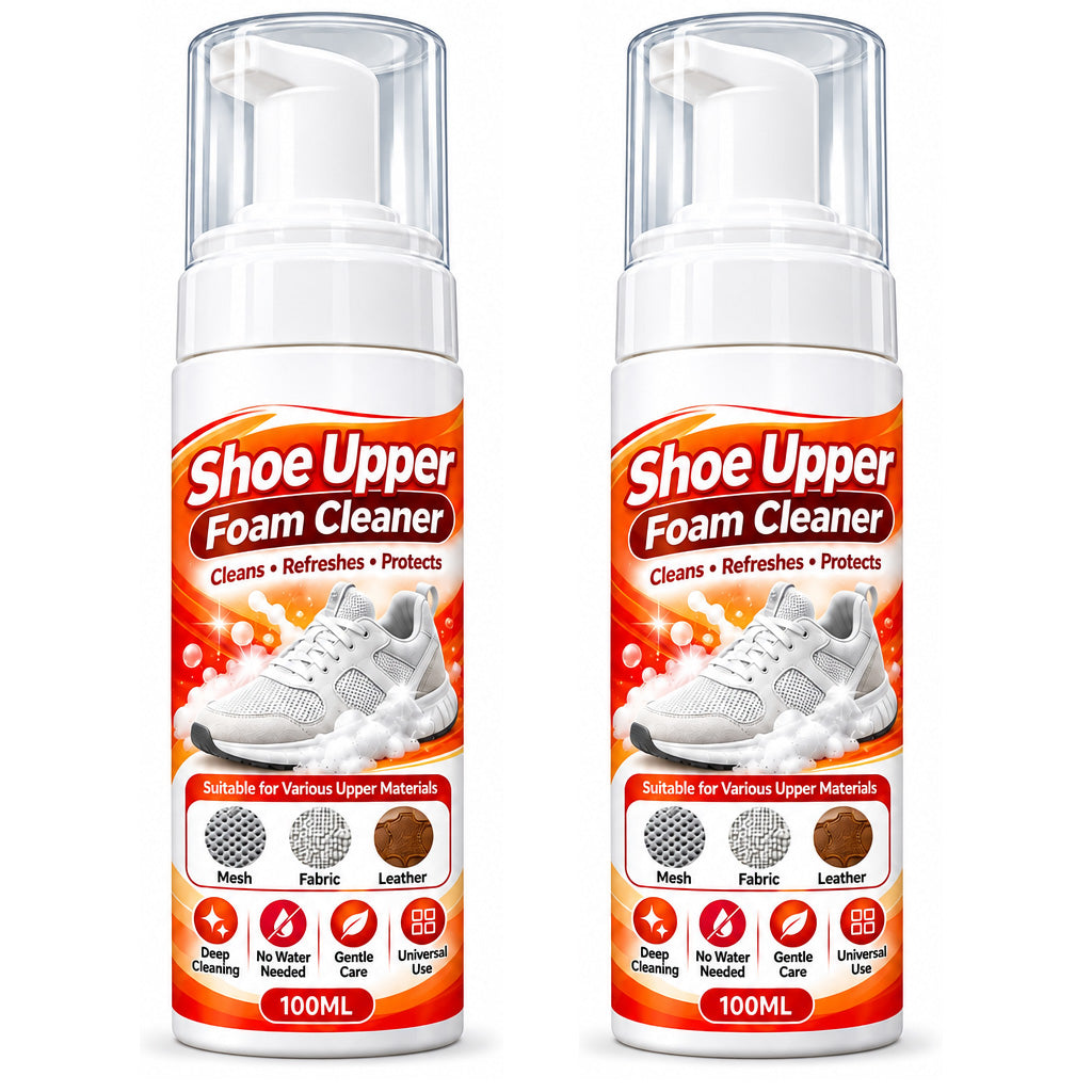 Refresh Shoes Instantly! No-Rinse Shoe Foam Cleaner