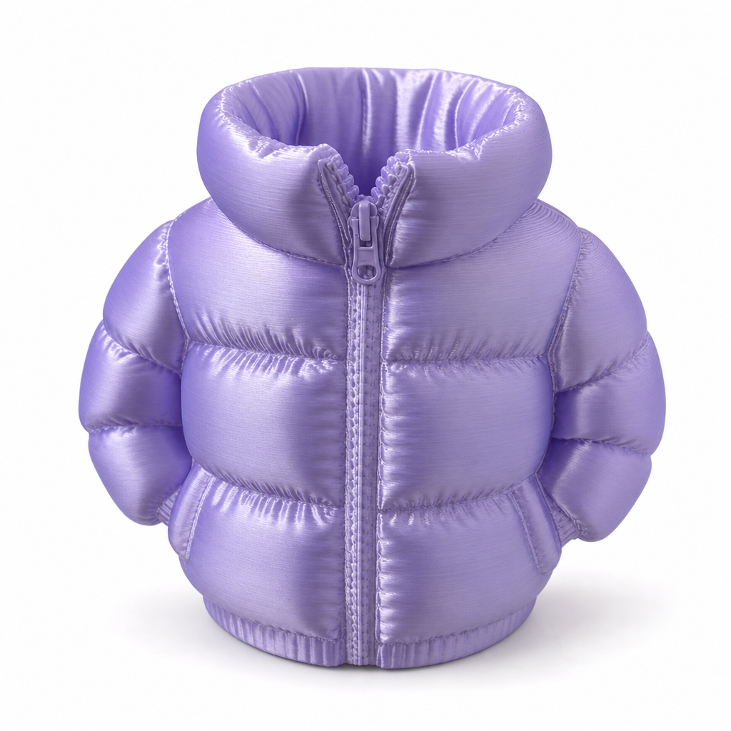 Store Pens Instantly! Puffer Coat 3D Pen Holder
