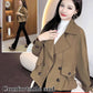 Korean Style Short Fashion Trench Coat