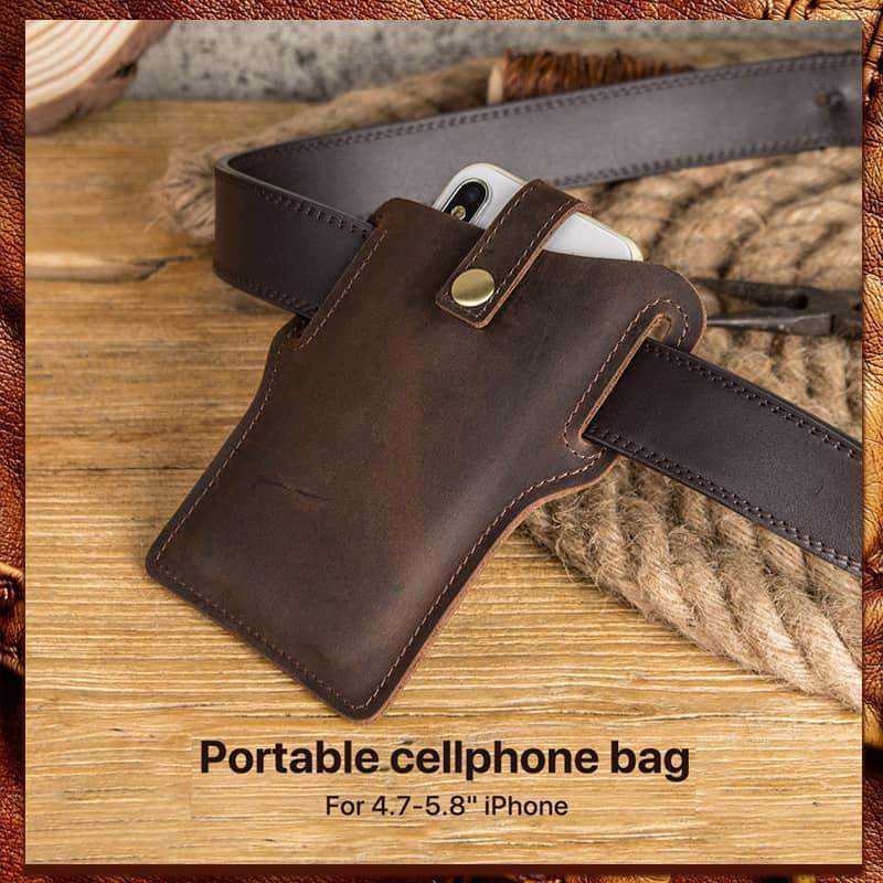 🔥Universal Leather Case Waist