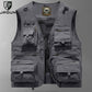 Breathable Mesh Zip Cargo Vest