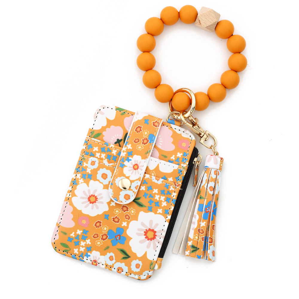 🔑 60% OFF! ✨ BOHO BEADED KEYCHAIN - Colorful Tassel & Ethnic Pattern, Durable Metal Accessory for Keys and Bags, Perfect Gift for Friends and Family 🎁🌟