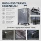 Protect Luggage Instantly! Clear PVC Suitcase Cover